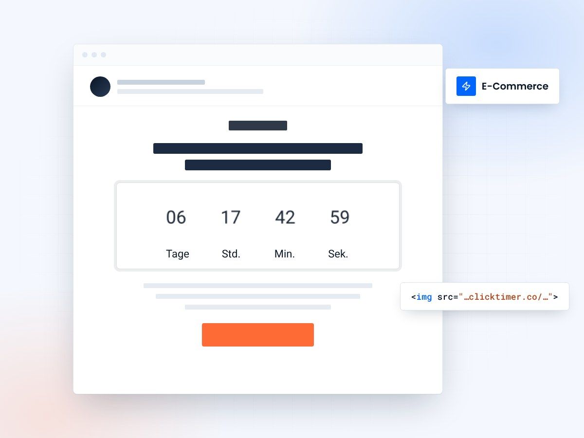 E-Mail-Countdown-Timer für E-Commerce