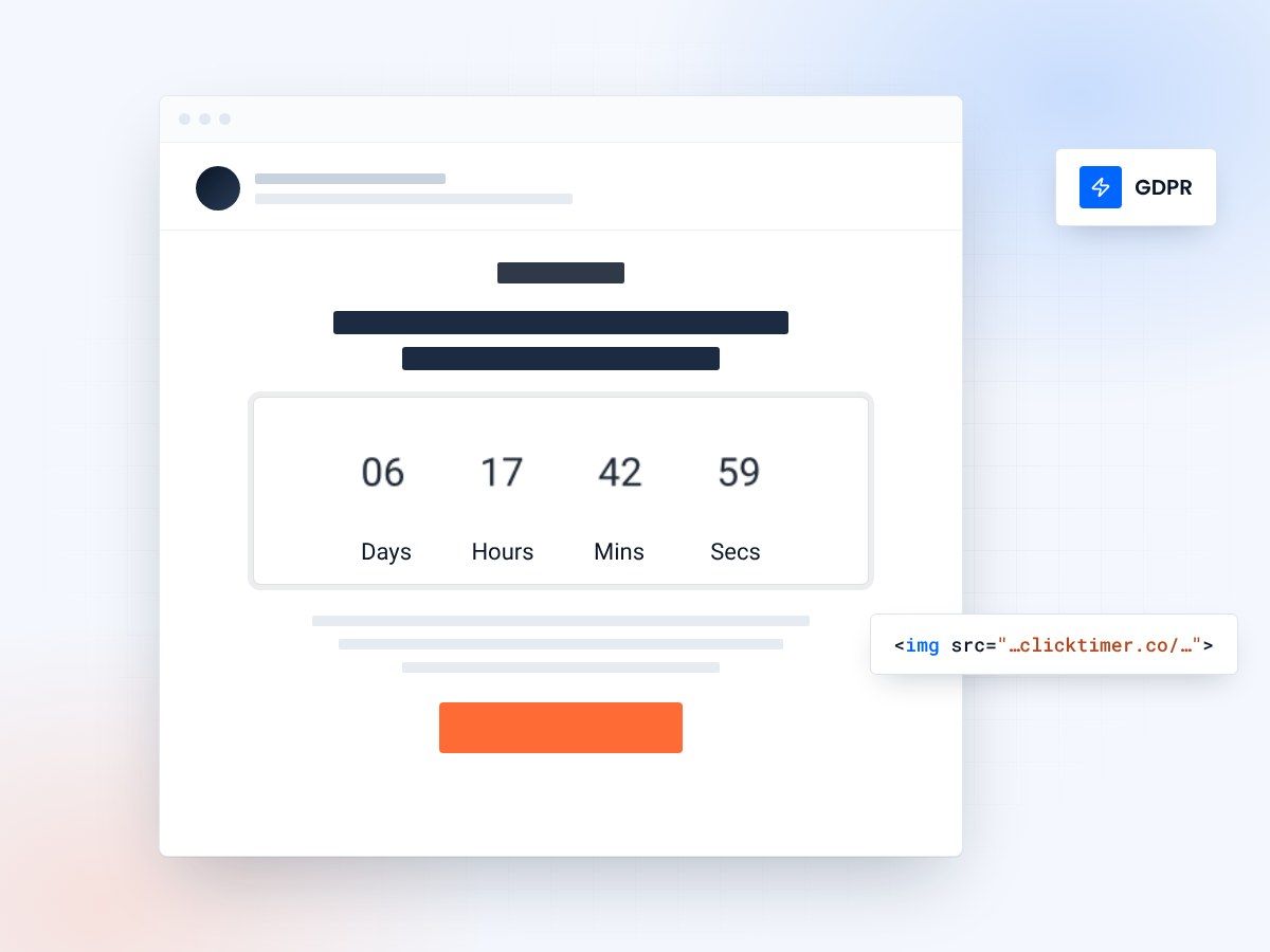 GDPR and Countdown Timers
