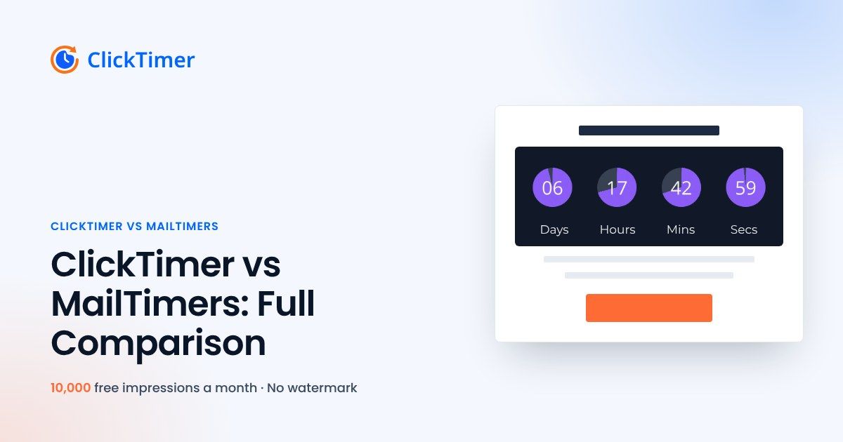 ClickTimer vs MailTimers: Full Comparison